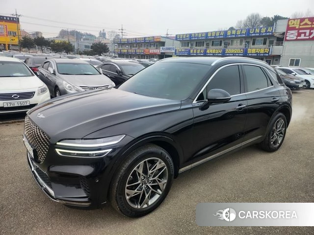 Genesis GV70 2021 Черный из Кореи, фото 6