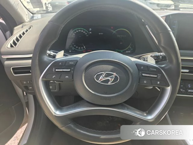 Hyundai Sonata Hybrid (DN8) 2021 Белый из Кореи, фото 3