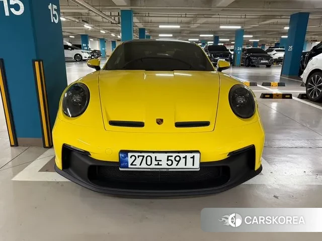 Porsche 911(992) 2022 Желтый из Кореи, фото 3