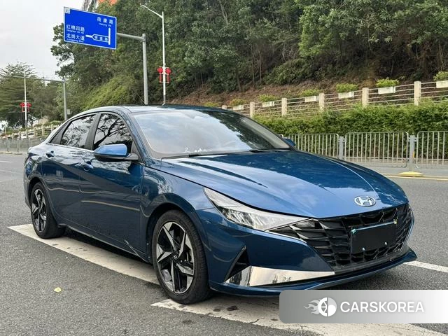 Hyundai Elantra 2021 Синий из Китая, фото 6