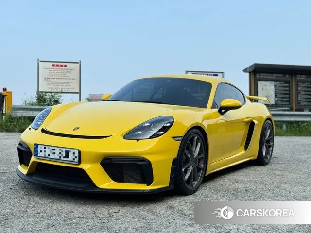 Porsche 718 Cayman 2022 Желтый из Кореи, фото 3