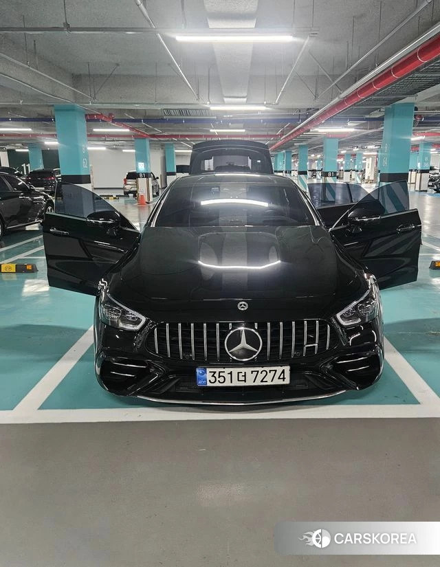 Mercedes-Benz AMG GT 2023 Черный из Кореи, фото 3