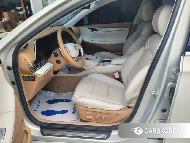 Hyundai The New Grandeur IG Hybrid 2020 Серебристо-серый из Кореи, фото 3