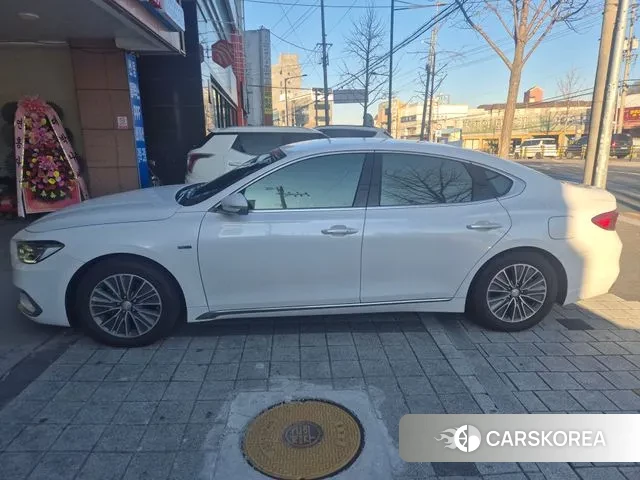 Hyundai Grandeur IG Hybrid 2019 Белый из Кореи, фото 3