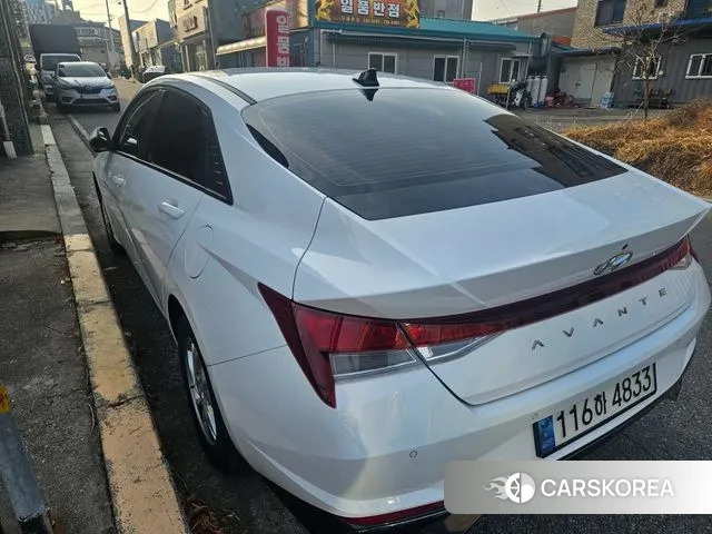 Hyundai Avante (CN7) 2022 Белый из Кореи, фото 3