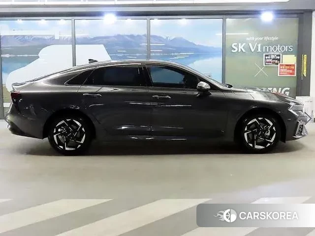 Kia The New K5 3rd generation 2024 Серебристо-серый из Кореи, фото 3