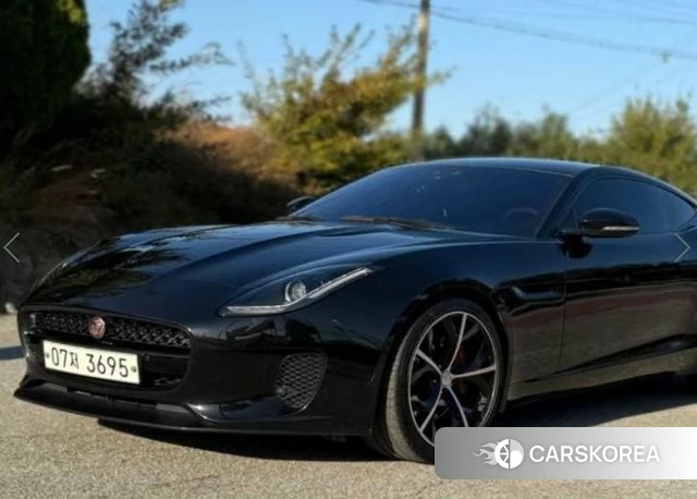 Jaguar F-TYPE 2019 Черный из Кореи, фото 3
