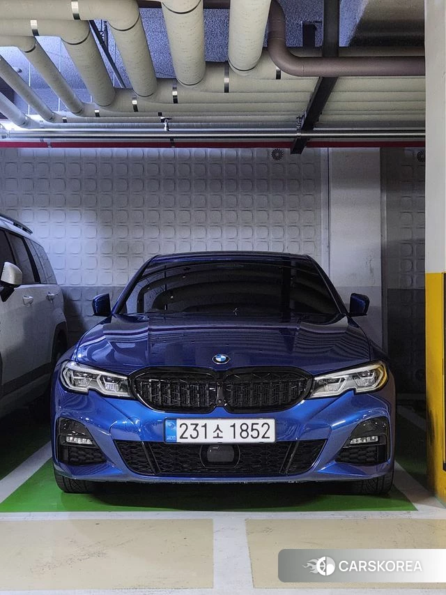 BMW 3 Series (G20) 2019 Синий из Кореи, фото 4
