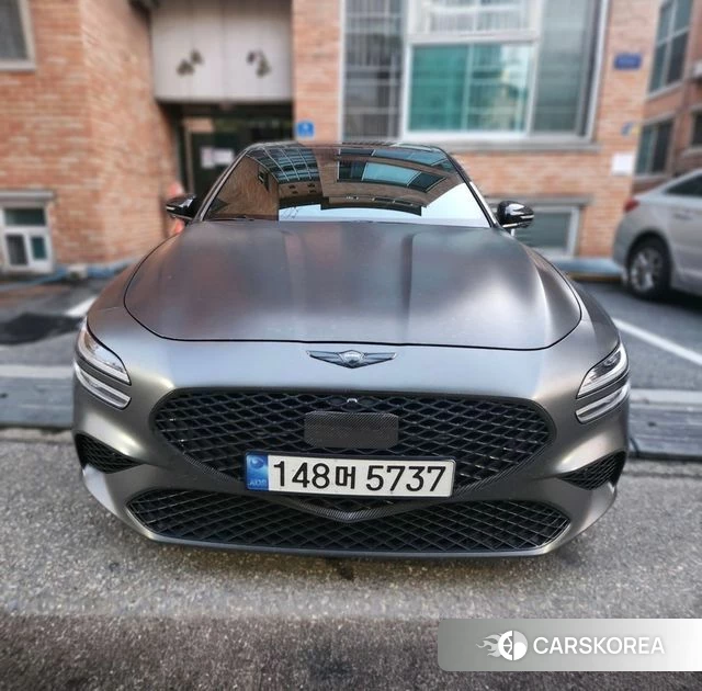 Genesis The New G70 2022 Серый из Кореи, фото 3