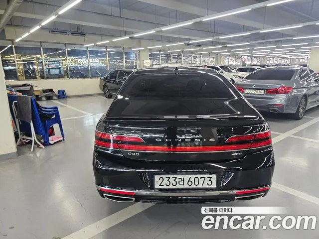 Genesis G90 2021 Черный из Кореи, фото 3