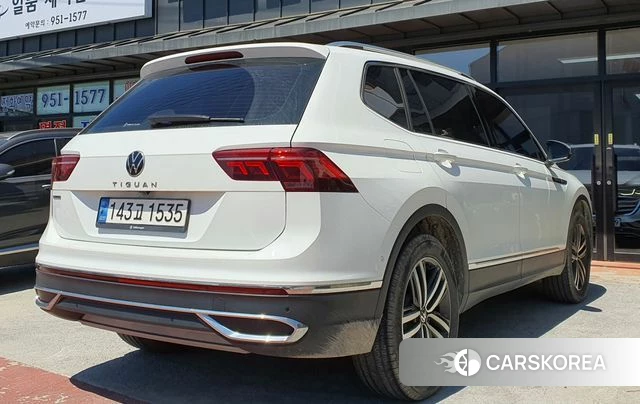 Volkswagen Tiguan Allspace 2022 Белый из Кореи, фото 5