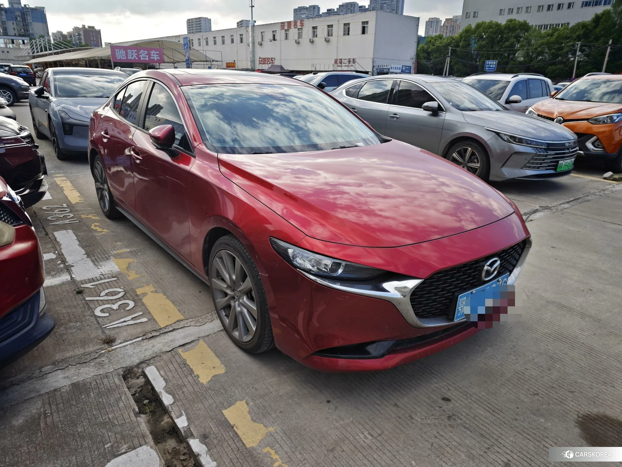Mazda 3 2019 Красный из Китая, фото 3