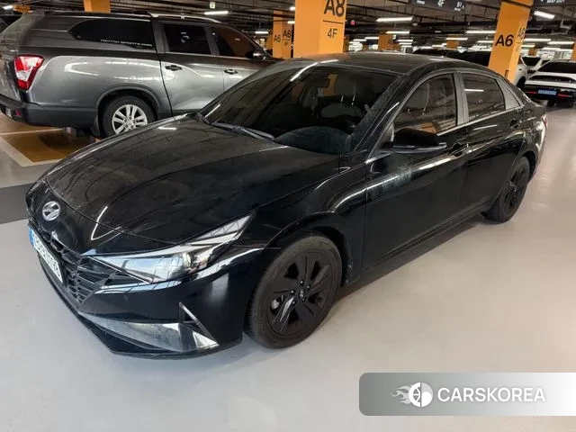 Hyundai Avante (CN7) 2021 Черный из Кореи, фото 3