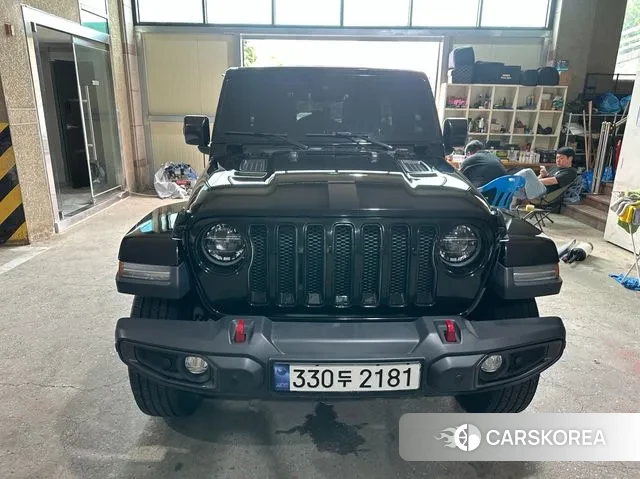 Jeep Wrangler (JL) 2021 Черный из Кореи, фото 3