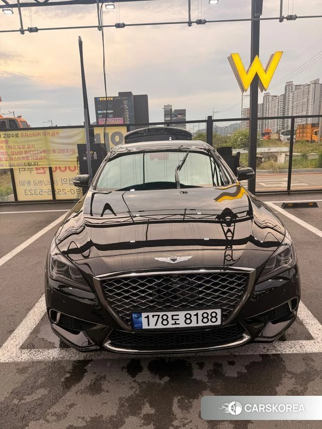 Genesis G80 2018 Черный из Кореи, фото 6