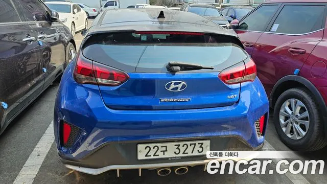 Hyundai Veloster (JS) 2018 Синий из Кореи, фото 6
