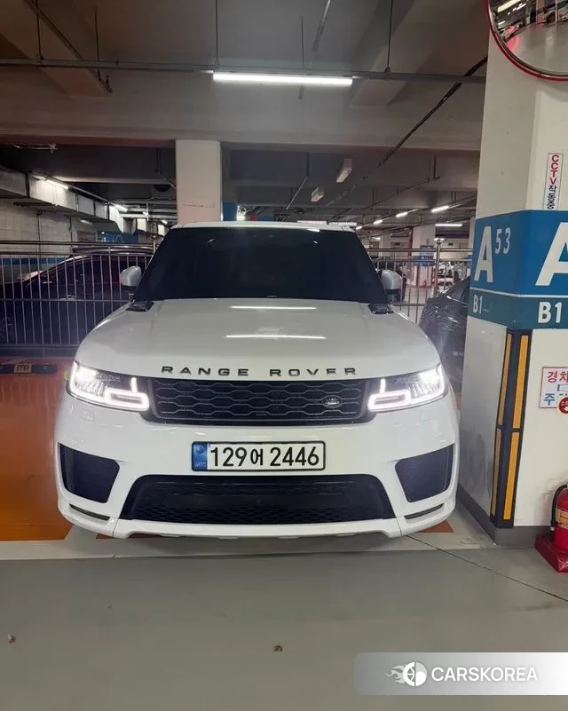 Land Rover Range Rover Sport 2nd Generation 2022 Белый из Кореи, фото 3