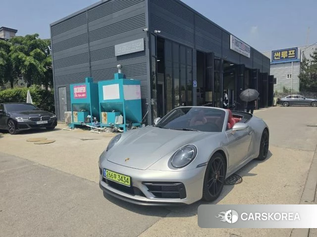 Porsche 911(992) 2024 Серебряный из Кореи, фото 3
