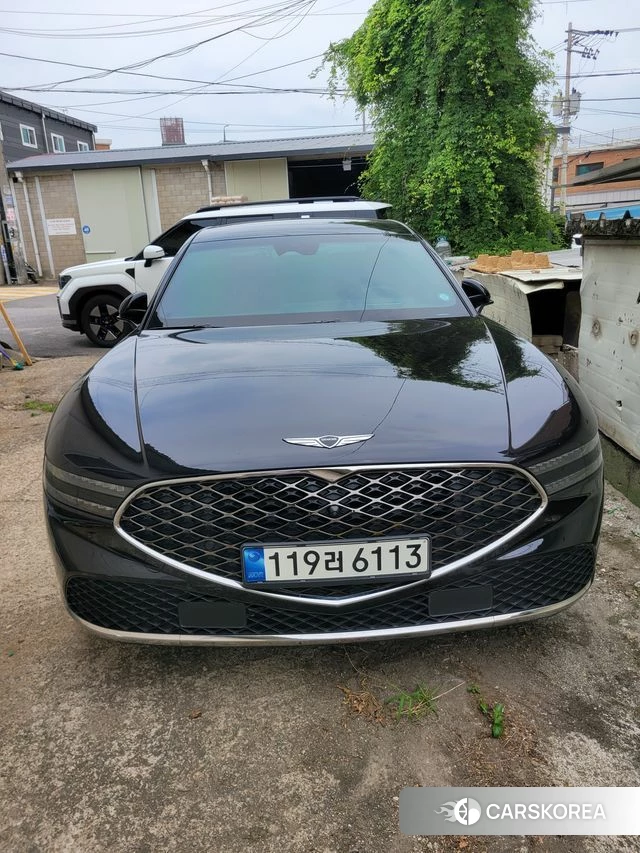 Genesis G90 (RS4) 2022 Черный из Кореи, фото 3