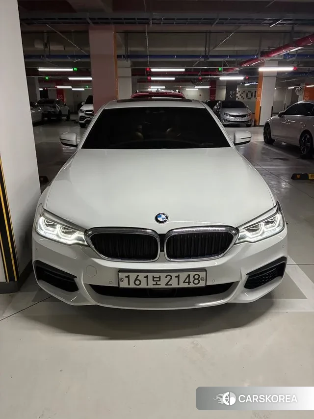 BMW 5 Series (G30) 2020 Белый из Кореи, фото 3