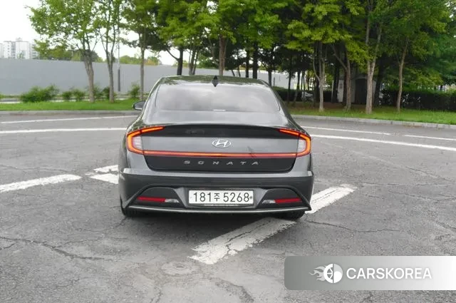 Hyundai Sonata Hybrid (DN8) 2020 Серый из Кореи, фото 3