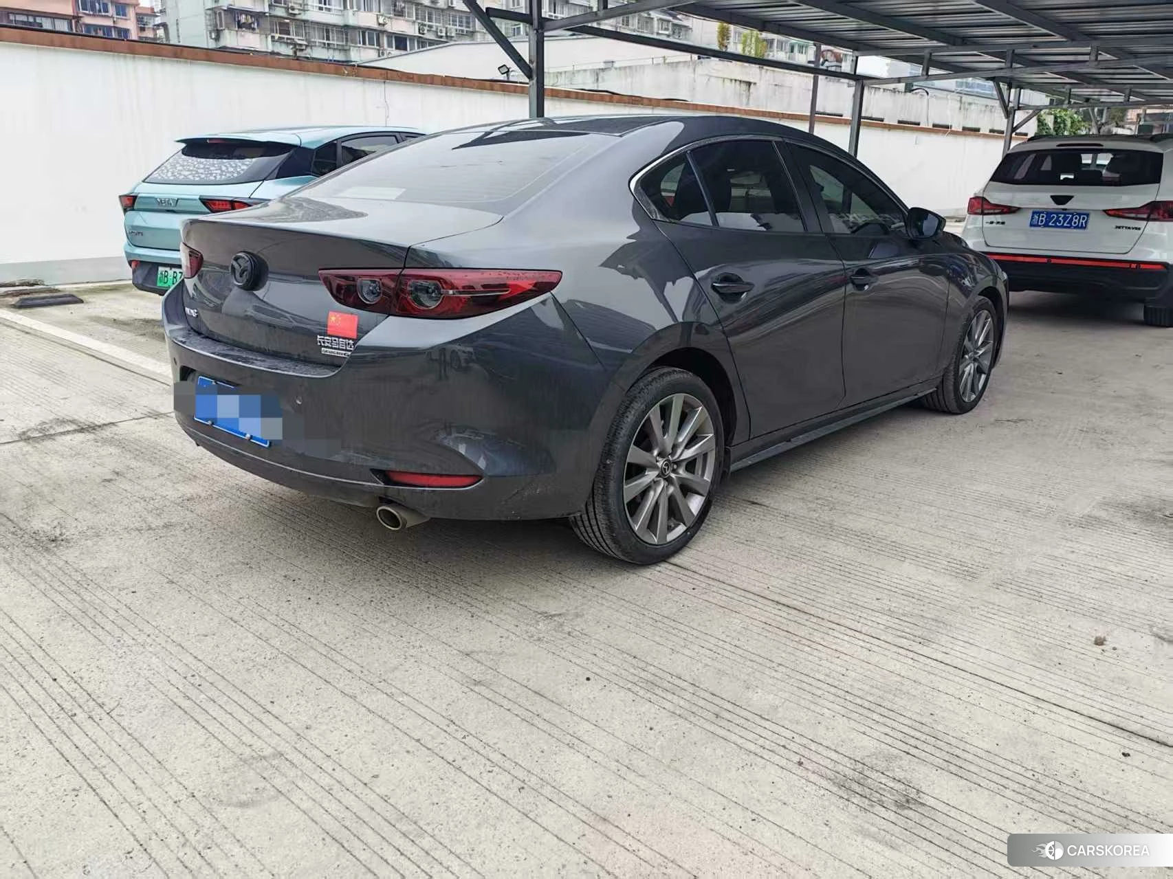Mazda 3 Angkesaila 2022 Темно-серый из Китая, фото 3