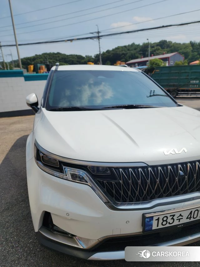 Kia Carnival 4th generation 2023 Белый из Кореи, фото 4