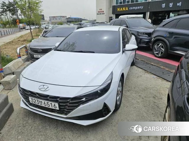 Hyundai Avante (CN7) 2020 Белый из Кореи, фото 5