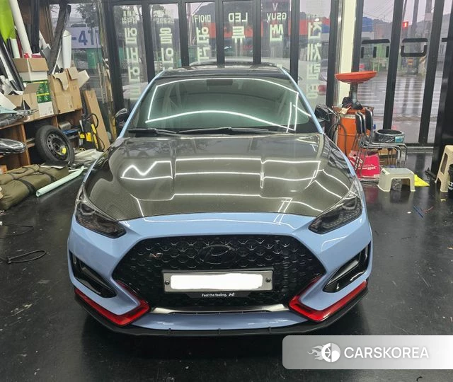 Hyundai Veloster (JS) 2018 Синий из Кореи, фото 6