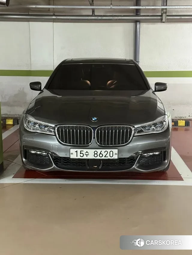 BMW 7 Series (G11) 2018 Серый из Кореи, фото 3