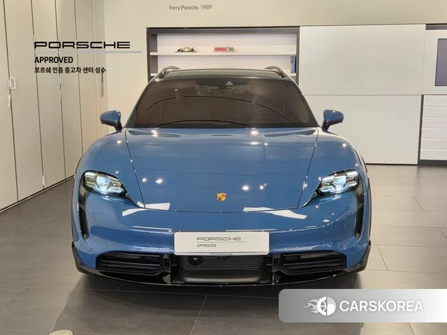 Porsche Taycan 2024 Синий из Кореи, фото 5