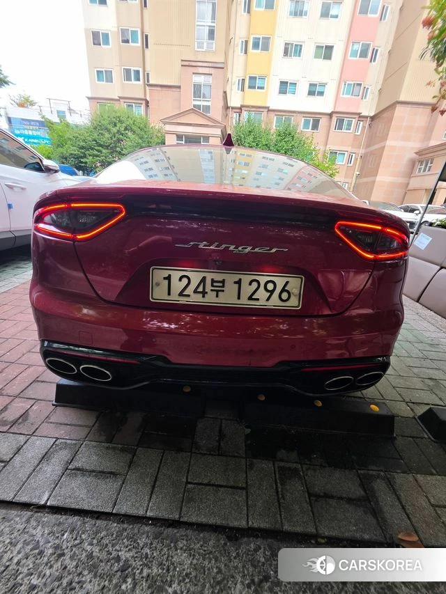 Kia Stinger 2019 Красный из Кореи, фото 3
