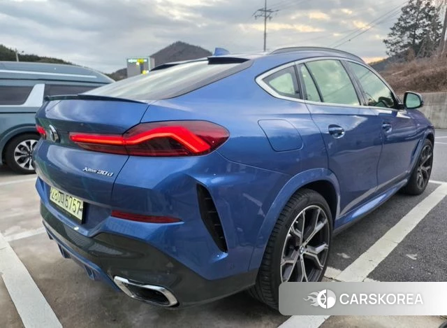 BMW X6 (G06) 2020 Синий из Кореи, фото 3