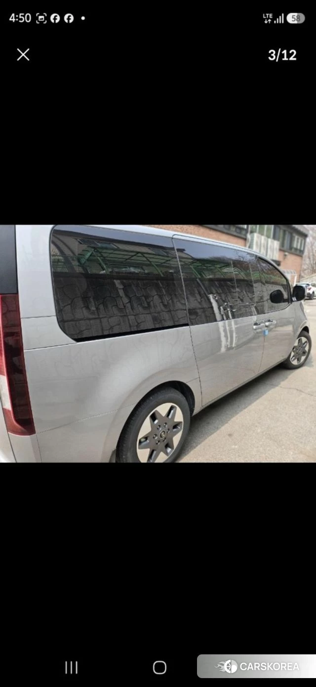 Hyundai Staria 2025 Серебристо-серый из Кореи, фото 3