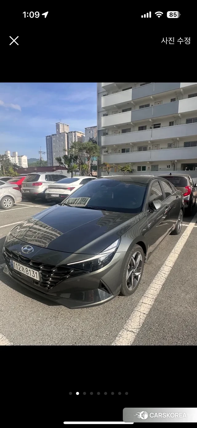 Hyundai Avante (CN7) 2020 Серый из Кореи, фото 3