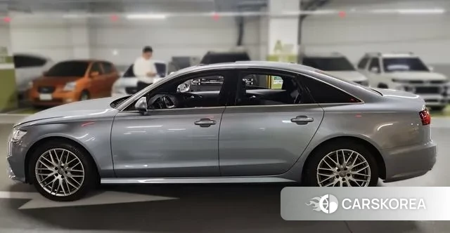 Audi New A6 2018 Серебристо-серый из Кореи, фото 3