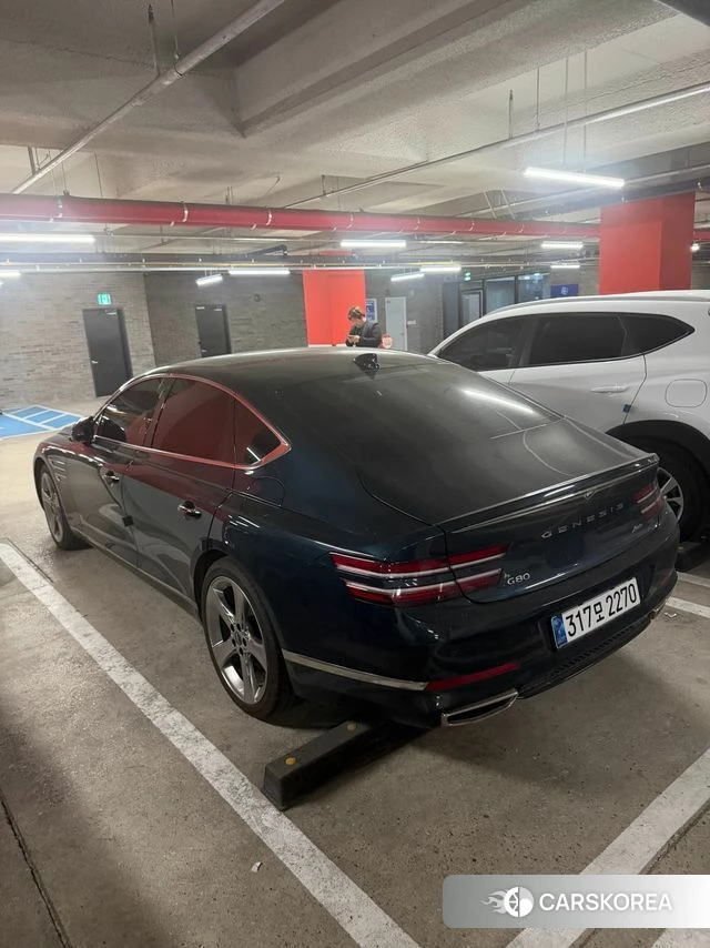 Genesis G80 (RG3) 2020 Синий из Кореи, фото 3