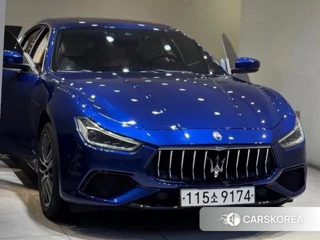 Maserati Ghibli 2020 Синий из Кореи, фото 5