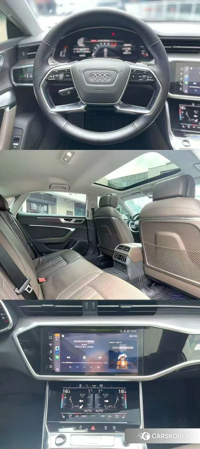 Audi A7L 2023 Белый из Китая, фото 3