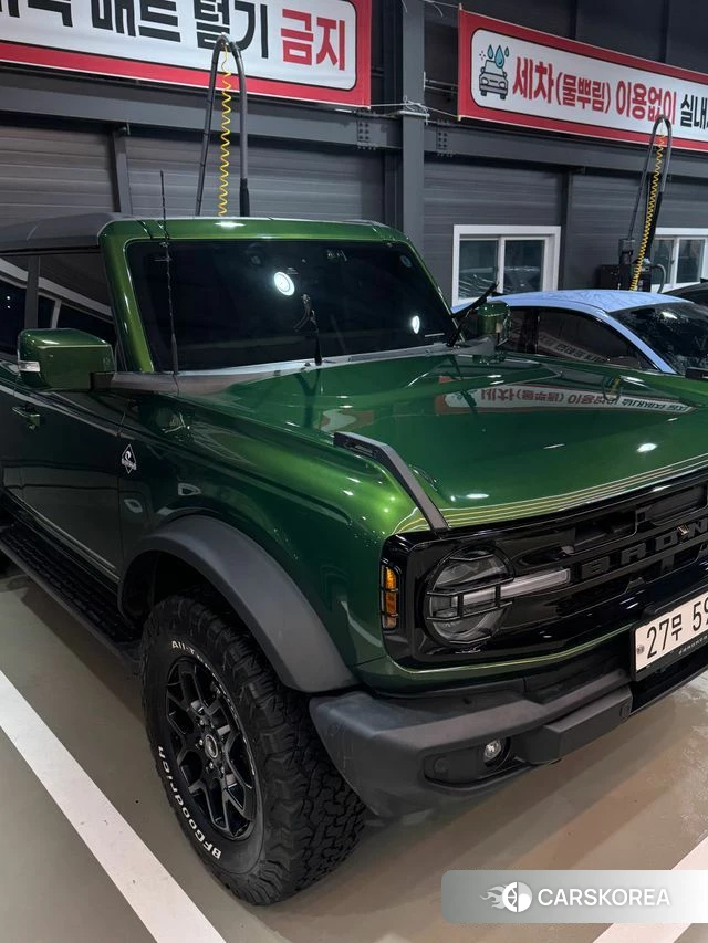 Ford Bronco 6th Generation 2024 Синий нефрит из Кореи, фото 3