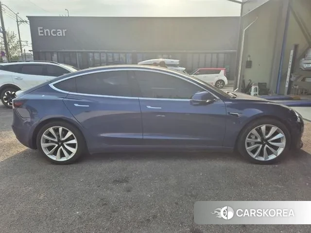 Tesla Model 3 2020 Синий из Кореи, фото 3