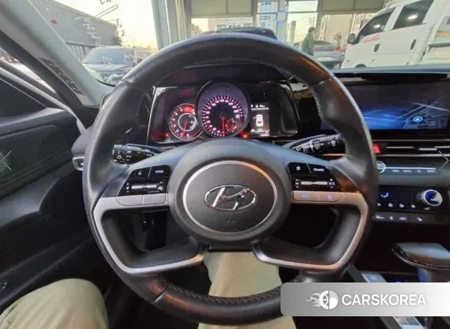 Hyundai Avante (CN7) 2021 Белый из Кореи, фото 3