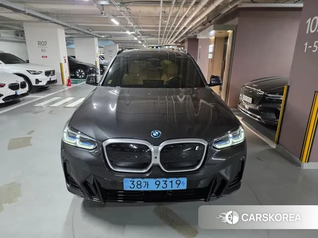 BMW iX3 2024 Серый из Кореи, фото 3