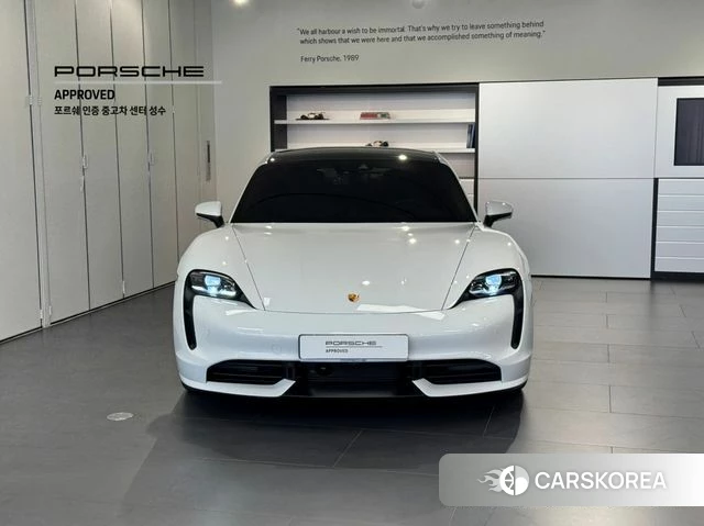 Porsche Taycan 2023 Белый из Кореи, фото 5