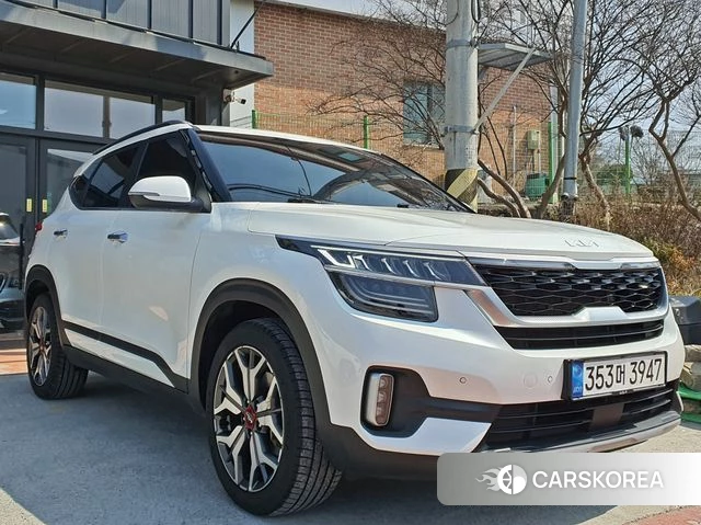 Kia Seltos 2021 Белый из Кореи, фото 4