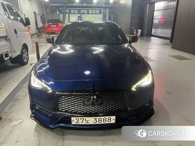 Infiniti Q60 (CV37) 2018 Синий из Кореи, фото 5
