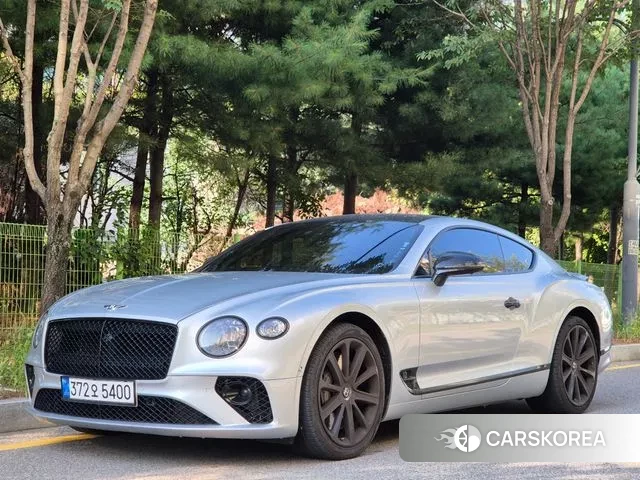 Bentley Continental GT 3rd Generation 2018 Серебряный из Кореи, фото 3