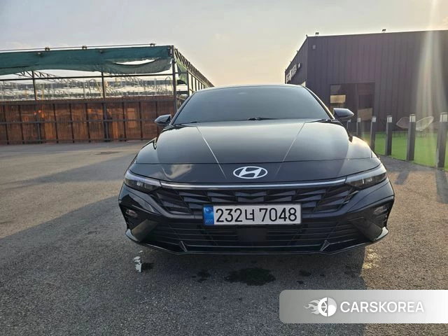 Hyundai The New Avante (CN7) 2025 Черный из Кореи, фото 4