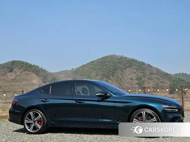 Genesis The New G70 2020 Синий нефрит из Кореи, фото 3