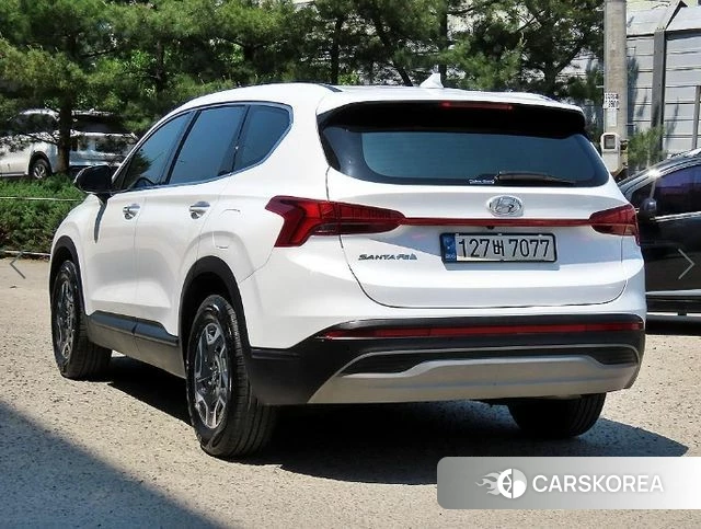 Hyundai The New Santa Fe 2021 Белый из Кореи, фото 3